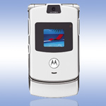 ������� ������� Motorola RAZR V3i white